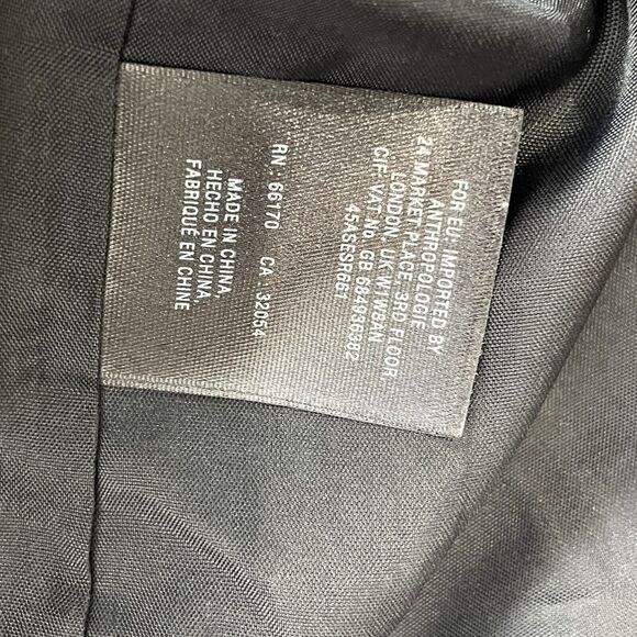 Anthropologie HD in Paris Striped Pleated Flare Skater Skirt Size 0 - Picture 6 of 9